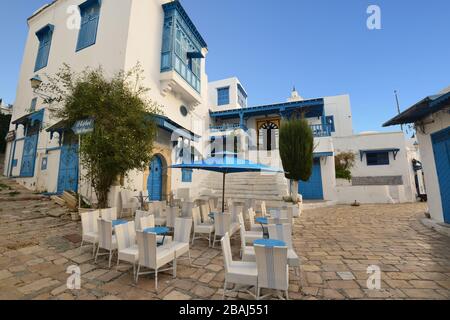 Sidi Bou Saïd Stockfoto