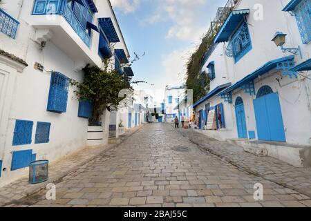 Sidi Bou Saïd Stockfoto