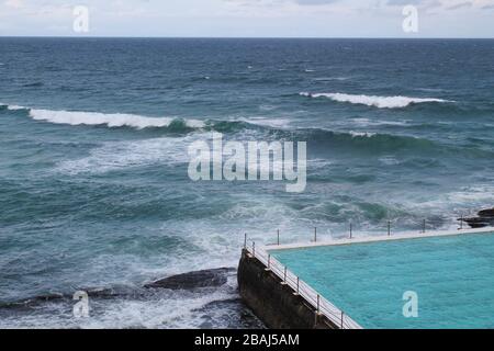 Berühmter Bondi Beach in Sydney, Australien Stockfoto
