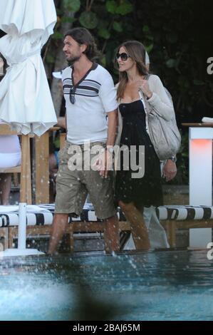 SMG FLXX Paolo Maldini Adriana Fossa Poolside 010112 01 JPG MIAMI BEACH smg-flxx-paolo-maldini-adriana-fossa-poolside-010112-01-jpg-miami-beach