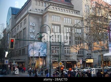 Das Kaufhaus des Westerns (KaDeWe) in Berlin, Deutschland Stockfoto