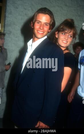 Westwood, Kalifornien, USA 21. August 1995 Schauspieler Christian Oliver besucht am 21. August 1995 im Manns National Theatre in Westwood, Kalifornien, USA die Premiere von Sony Pictures "Desperado". Foto von Barry King/Alamy Stock Photo Stockfoto