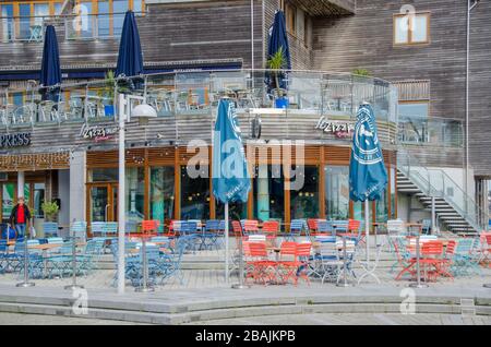 Falmouth in Cornwall, England, Großbritannien Stockfoto