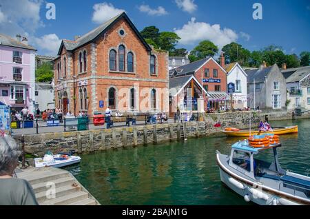 Fowey in Cornwall, England, Großbritannien Stockfoto