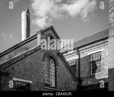 Bombay Saphire Distillare Stockfoto