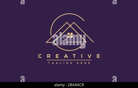 Moderne Buchstaben AC, A&C Logo Design Template Vector. Stock Vektor