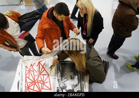 Erschwingliche Kunstmesse, Mailand, Lombardei, Italien, Europa Stockfoto