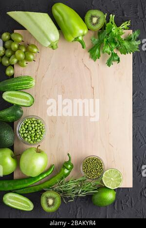 Grün, Ernährung, Farbe, gesund, frisch, dunkelgrün, Essen Stockfoto