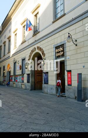 Piccolo Theater oder Theater am Teatro Massi, Largo Greppi 1, Via Rovello 2, Mailand, Lombardei, Italien, Europa Stockfoto