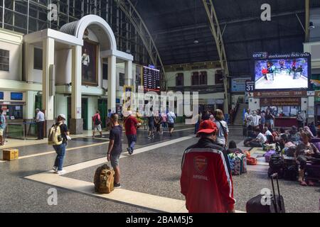 Bahnhof Bangkok 110120 Stockfoto