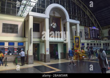 Bahnhof Bangkok 110120 Stockfoto