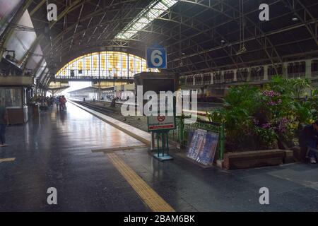 Bahnhof Bangkok 110120 Stockfoto