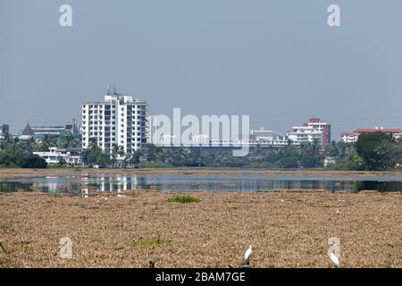 CRS-Zonenverletzung in Kerala, Indien Stockfoto