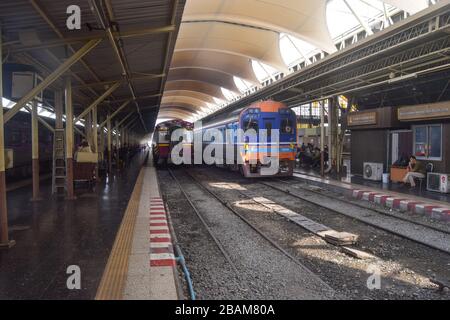 Bahnhof Bangkok 110120 Stockfoto