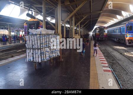 Bahnhof Bangkok 110120 Stockfoto