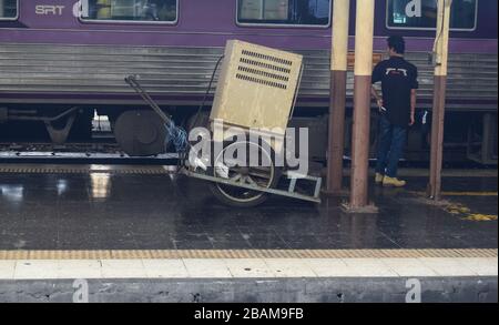 Bahnhof Bangkok 110120 Stockfoto