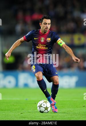 Xavi Hernández, Barcelona Stockfoto