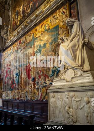 Donizetti Denkmal für die Beerdigung in Santa Maria Maggiore, Bergamo Stockfoto