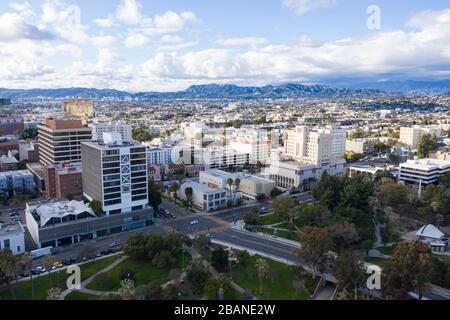 Westlake Mit Blick Auf Los Angeles Stockfoto