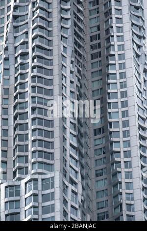 8 Spruce Strret, Frank Gehry entwarf ein Gebäude in New York Stockfoto