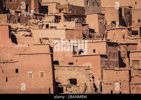 Ksar von Ait Ben Haddou, Marokko Stockfoto