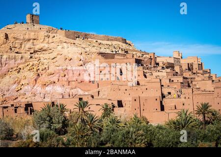 Ksar von Ait Ben Haddou, Marokko Stockfoto