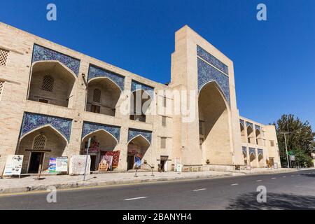 Madrasa Kukeldash oder Kukeldash Medressa, Buchara, Buchara, Usbekistan, Zentralasien, Asien Stockfoto