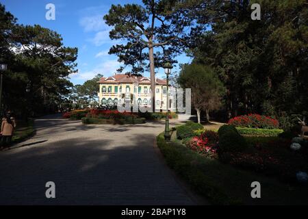 BaoDai Palace Dalat Vietnam Stockfoto