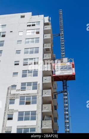 Miami Beach Florida, Meridian Avenue, Hochhaus, Eigentumswohnungen Eigentumswohnungen Eigentumswohnungen Wohnhäuser Wohnung Wohnungen Wohnung Wohnungen, Gebäude BU Stockfoto