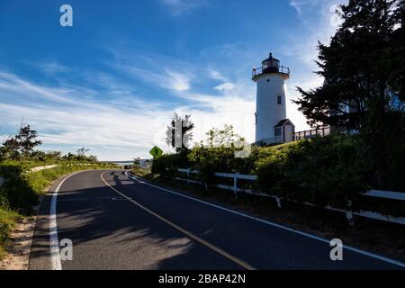 Nobska Lighthouse in Falmouth, Massachusetts Stockfoto