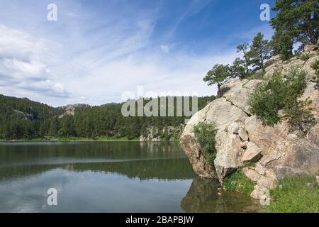 Horse Thief Lake in South Dakota Stockfoto