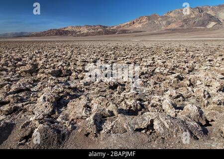 Devils Golf Course, Tod Valley National Park, Kalifornien, Vereinigte Staaten. Stockfoto