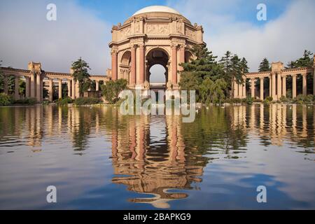 Palast der Schönen Künste in San Francisco, Kalifornien, USA. Stockfoto