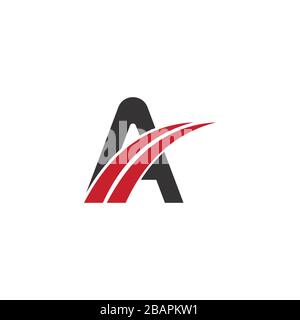 Anfangsbuchstaben ak-Logo oder ka-Logo-Vektor-Designvorlage Stock Vektor