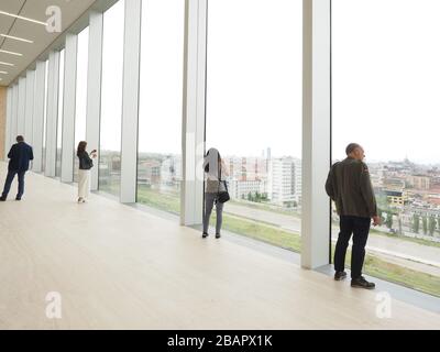 Torre della Fondazione Prada, Prada-Turm, Atlas Collezione Prada permanente, Atlas permanente Sammlung, Mailand, Lombardei, Italien, Europa Stockfoto