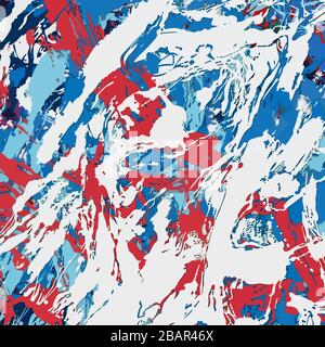 Abstrakter Hintergrund verschwommene Textur von Formen farbiger Linien und Farbflecken. Stock Vektor