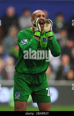 Tim Howard, Everton Torhüter Stockfoto