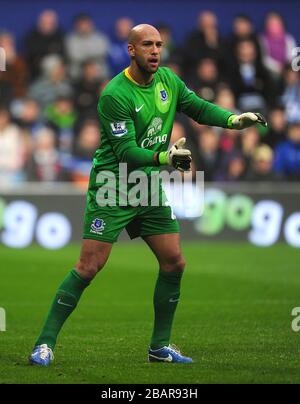 Tim Howard, Everton Torhüter Stockfoto