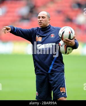 DamianMatthew, der erste Teamtrainer von Charlton Athletic Stockfoto