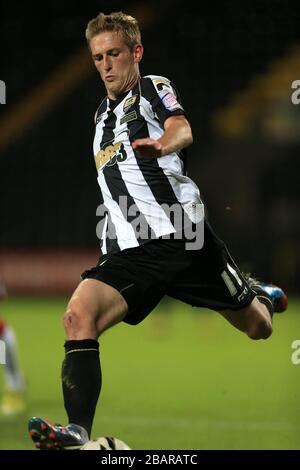 Jeff Hughes, Notts County Stockfoto