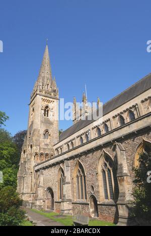 Llandaff Cathedral, Cardiff, Wales, Vereinigtes Königreich Stockfoto