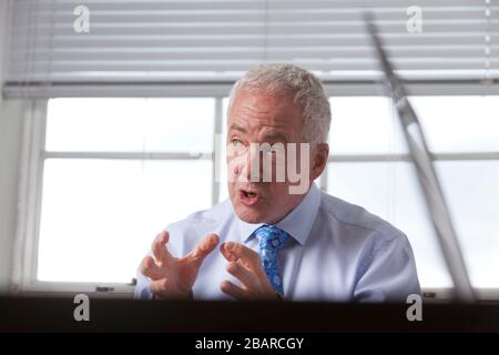 Malcolm Wright Generaldirektor für Gesundheit und soziale Versorgung und Chief Executive von NHS Schottland Stockfoto