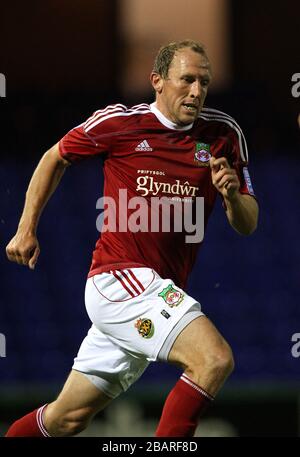 Andy Morrell von Wrexham Stockfoto