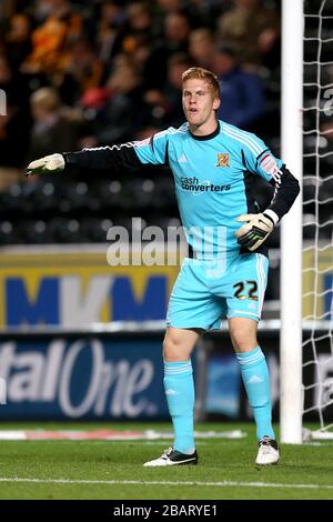 Ben Amos, Torhüter von Hull City Stockfoto