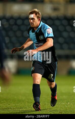 Wycombe Wanderers' Stuart Lewis Stockfoto