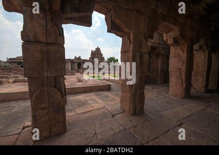 Tempel in Aihole Karnataka indien Stockfoto