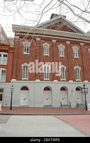 Washington D.C. – ein Erlebnis für Großstadttheater im Ford's Theatre Stockfoto