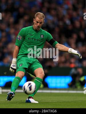 Joe hart, Torwart von Manchester City Stockfoto