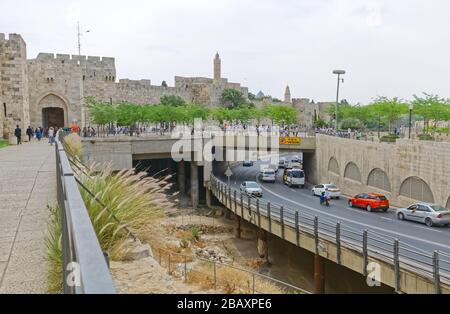 Moderne Geschichte in Jerusalem Stockfoto