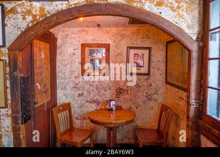 Im Inneren des Napoleon House historisches Restaurant und Bar, New Orleans French Quarter New Orleans, Louisiana, USA. Stockfoto